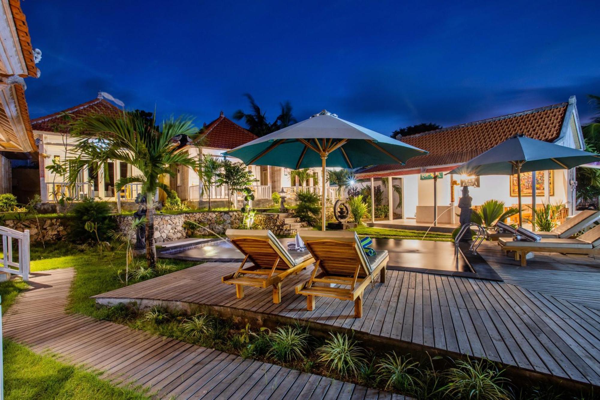 Blue Sky Villa Ceningan Lembongan Exterior foto